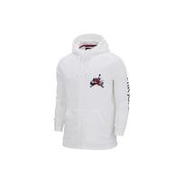 Jordan Men's Jumpman Classics Fleece Full-Zip Hoodie White DH9507-100 XXXL