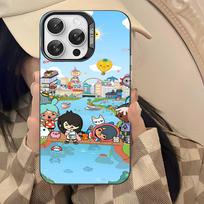 Toca Boca Toca Life World Phone Case For IPhone 16 15 14 13 17 Pro Max 11 12 Colorful Shockproof Cover iPhone 17 Air