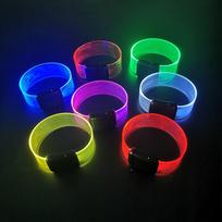 Magnet LightSaber Bracelet Chroma Lighting Band Flashing Wristband  Electronic Music Festival žalia
