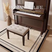 Skaidrios pianino grindų kilimėlis, storintas garso slopinimas, smūgių absorbcija, pianino suoliuko pagalvėlė, grindų triukšmo mažinimo kilimėlis, 60*160cm
