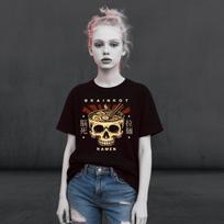 Brain Rot Ramen T-Shirt – Japanese Skull Graphic Tee 4XL