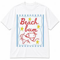 Beach Bum Retro Summer Graphic T-Shirt L