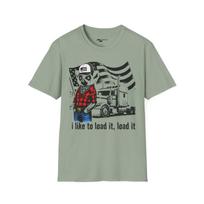 Vintage Lemur Trucker T-Shirt – Patriotic Humor Design S