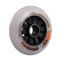 OEM Speed Inline Roller Skate Wheels Dual Hardness Large High Rebound Skate Wheels 90 100 110mm PU Speed Skate Wheels 90mm balta