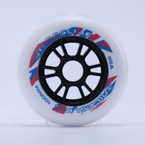 Professional Speed Skating Shoes Roller Skates,Ice Skates Inline Skates Competition Wheels 90mm100mm110mm High-Rebound Wheels balta