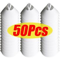 50/100Pcs Conical Car Paint Spray Filter Funnel Mesh Paint Filter Durable Funnels Tool 50Pcs