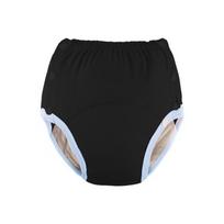 Medvilninė sauskelnė su šoniniu atsegimu su spaudėmis suaugusiems - Plaunama ir sugeriančia, skirta vyresnio amžiaus žmonių šlapimo nelaikymui S: Waist 48-70cm, Weight 128g
