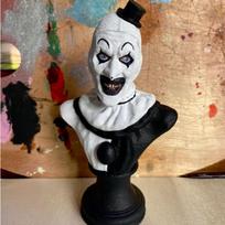 Art The Clown Figure Adorable Resin Figurine Perfect For Halloween And Gifting Occasions Dark  brown