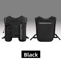 Ultralight Breathable Hydration Vest  Reflective Safety Running Vest for Men Women Adjustable Cycling Hiking Marathon Backpack One Size