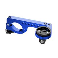 Accessories Bicycle Stopwatch Stand Bike Aluminum Ultralight Mount Flashlight Holder Support Cycling Computer Stand for Riding mėlyna