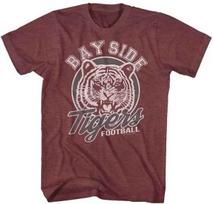 Saved By The Bell TV Show Bayside Tigers Football School Logo Men's T Shirt 2XL