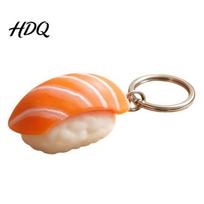 Sushi Clicker Keychain 3D Printed Fidget Toy Japanese Shape Finger Decompression Toy