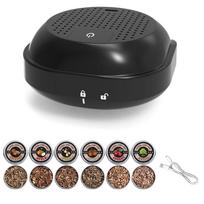 A25F-Electric Cocktail Smoker Kit Rechargeable One-Button Ignition No Butane Perfect Holiday Gift For Men, Dad, Husband (Black,NONE) juoda