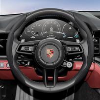 Tinka Porsche Kvėpuojanti Skylė Oda Vairas Dangtelis Segmentuotas Cayenne 996 Macan 957 Boxster 986 718 997 Turbo 911