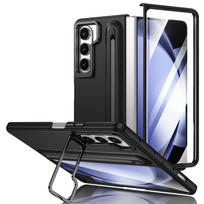 For Samsung Galaxy Z Fold 7 6 5 4 3 Galaxy Fold 7 Metal Lens Holder Phone Case Screen Glass Film S Pen Slot Shockproof Cover Galaxy Z Fold4 juoda