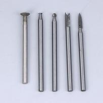 5/6Pcs Wood Carving Drill Bits Set 3mm Shank Compatible Rotary Tool Woodworking Accessories for Craft Enthusiasts