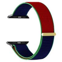 Bracelet Apple Watch - MY-MONTRE - Drapeau sud-africain - Nylon tissé - 42/44/45/49mm - Multicolore gryna