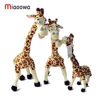 Miaoowa 1 vnt. 35 cm ilgio kaklo žirafa minkštas pliušinis žaislas Madagaskaras 3 animacinis gyvūnas minkšti žaislai Vaikams Kūdikio lėlė Mielas gimtadienio dovana 35cm