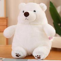 Cute Lazy Fox Husky Bear Plush Toy Pillow Soft Fill Home Decoration Grasping Machine Doll Children's Festival Gift 27cm