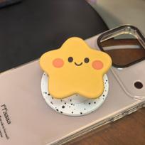 Star Polka Dots Magnetic Phone Stand For MagSafe Cute Cartoon Holder For iPhone 17 16 15 Samsung Accessories