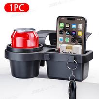BLALION Car Cup Stand Phone Holder Mount Tray Side Door Window Storage Barrel Pocket Hanging Storage Rack Interior Accessories juoda