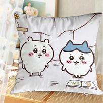Sofa Covers Kawaii C-Chiikawa Decorative Cushion Cover 45X45 Christmas Pillowcase Decor 40X40 Sleeping Pillows Personalized Gift Peach skin 18*18(CM)-1Pcs