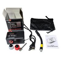 120 PSI Portable Electric Air Pump Mini Tire Inflator with Digital Gauge Display for Bicycle Bike juoda