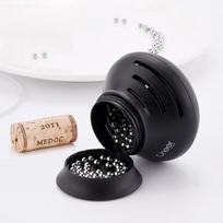 Cheer 304 Stainless Steel Cleaning Beads Wine Decanter Cleaner Steel Beads for Wine Bottle and Glass Cleaning 1 Box
