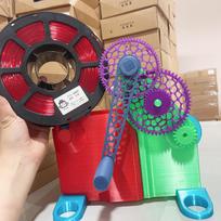 PETG Base Transparent Red Plastic Small Spool Roll 190-220℃ High Temperature Printing Filament 3D Printing Filaments&PETG skaidri raudona spalva