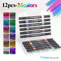 All Surfaces Paint Pens Acrylic Rock Ceramic Wood Glass Strong Adhesion Quick Drying Air Erasable Plastic