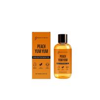 Peach Shea Butter Body Oil: Refreshing, Moisturizing, Hydrating, and Fast-Absorbing for Effective Moisture Lock.