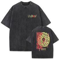 How Did We Get Here Louis Tomlinson Tour 2026 Vintage Washed T Shirts Mens Women Harajuku Fashion Oversized Tshirt Streetwear L