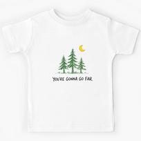 You're Gonna Go Far; Cozy Folk Aesthetic Noah Music   Kids T-Shirt 170