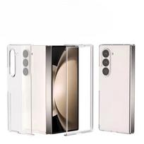 For Samsung Galaxy Z Fold5 Fold6 Fold7 Fold Special Edition W25 Phone Case Clear PC Hard Shell Shockproof Protective Back Cover For Galaxy Z Fold7 gryna