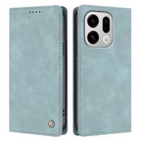 Flip Case for OPPO Find X9 Magnetic Folding Stand Shockproof RFID Blocking Wallet Phone Case with Card Slots juoda