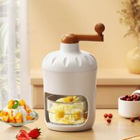 Hand Crank Ice Shaver Manual Ice Maker Machine Snow Cone Machine For Ice Cream Snow Cones Slushies M
