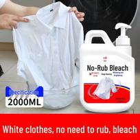 Balinantis skalbiklis be trynimo ir apykaklių dėmių valiklis ligoninės baltiniams ir paklodėms white