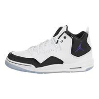 Air Jordan Courtside 23 GS White Dark Concord Kids Sneakers Black AR1002-104 36