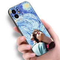 Van Gogh Starry Sky Art Phone Case For Apple iPhone 14 13 12 Mini 11 Pro Max 7 8 XR X XS 7 8 Plus SE 2020 2022 Black Cover iPhone 14