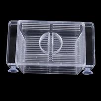 Akvariumas Fish Tank Guppy dvigubo veisimo veisėjas auginimo spąstų dėžė perykla