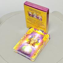 Angelų atsakymai Oracle kortų kaladė Ispanų kalba 44 vnt. Oracle kortelės PDF Skaitmeninis vadovas 10,4*7,3cm