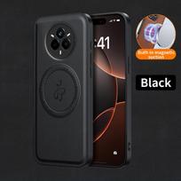 Wireless Charging Magnetic Case for Realme 14 Pro 5G 14 Pro+ Plus Protective Cover PU Leather Hard Back Shell Coque Realme 14 Pro juoda