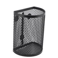 Magnetinis pieštukų laikiklis Metalinis tinklelio krepšys pieštukams, žymekliams Stalo organizatorius spintelės, šaldytuvo, lentos, dokumentų spintos 1pcs