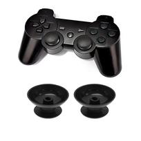 10vnt. PS3 analoginių stick'ų dangteliai Analoginių stick'ų keitimo rinkinys Juodi