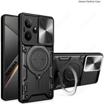 Slide Lens Armor Funda for OPPO Realme GT7 Case for Realme GT 7 Pro 6T Neo6 SE 5G Case Magnetic Ring Stand Holder Full Cover RealmeGT7 juoda