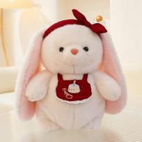 Coco Party Bib Duck Plush Toy Event Panda Fox Ornament Rabbit Birthday Gift Video Game City Exchange 35cm【0.45kg】