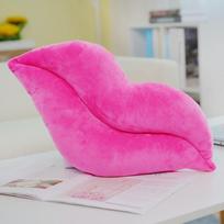 Creative sexy big lip pillow plush toy red lip pillow girls bed sleeping doll soothing rag doll 53cm rožinė raudona spalva