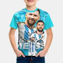 Vasaros Naujas Futbolo Žvaigždė Nr.10 Spausdinti Vaikų Drabužiai Vyrų Drabužiai Messi Vaikų Berniukų ir Mergaičių Vaikų T-shirt 150