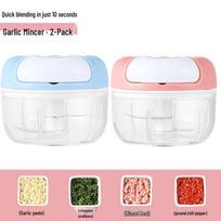 Mini Manual Garlic Chopper & Mincer