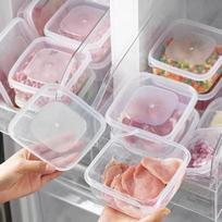 Sandari plastikinė konservavimo dėžutė šaldytuvo laikymo dėžutė Speciali šaldytuvo ir sandari maisto laikymo dėžutė mikrobangų krosnelėms gryna
